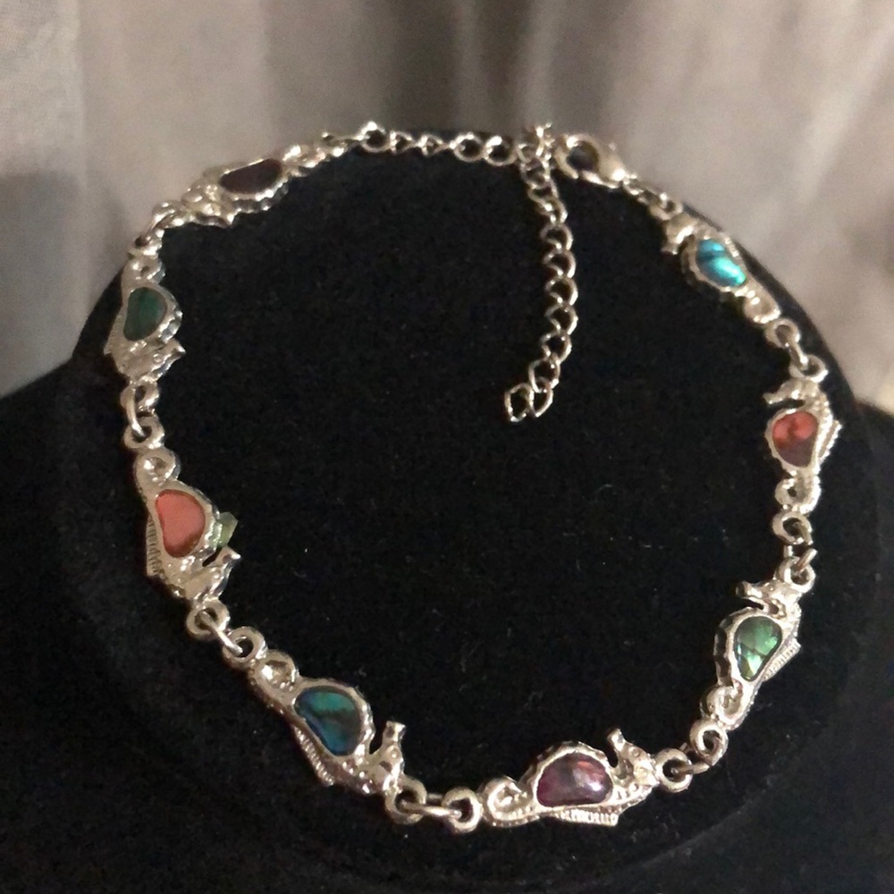 Bracelet silver tone